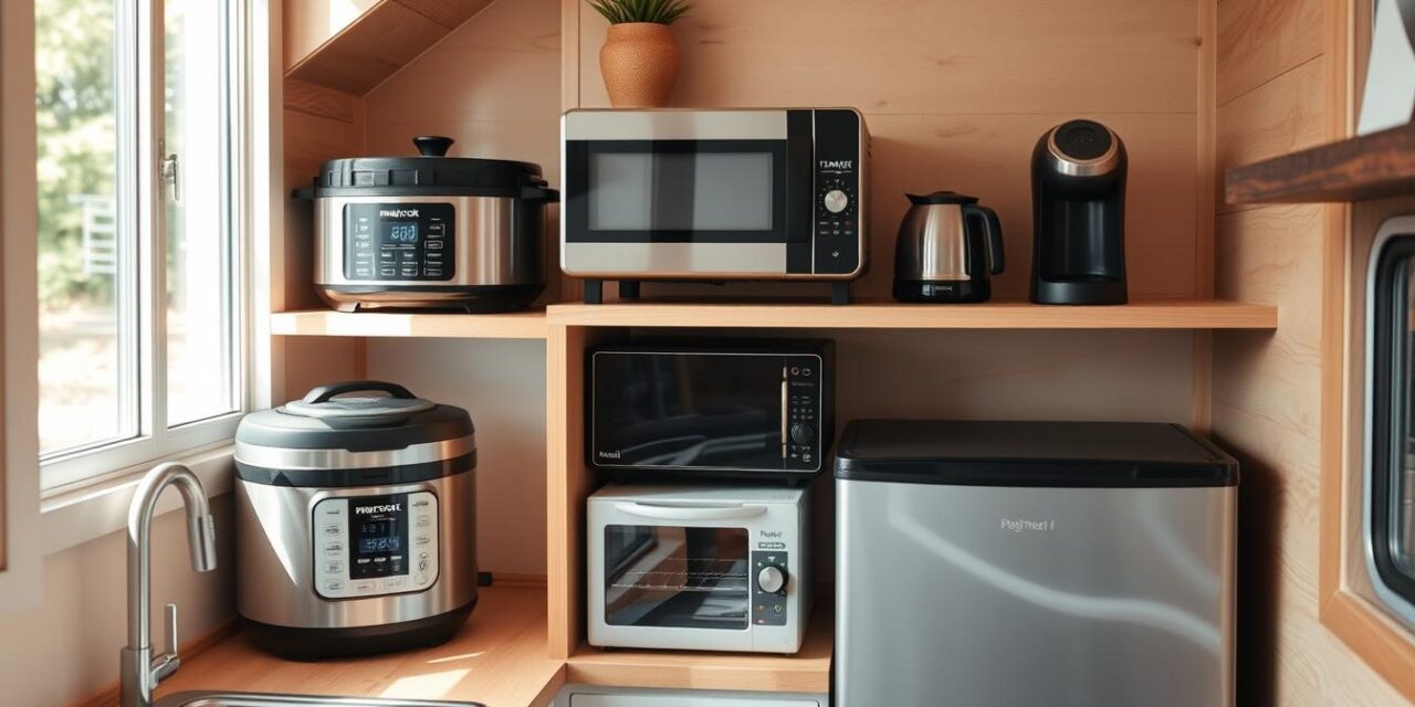 How Small Home Appliances Can Save Space in Your Tiny House